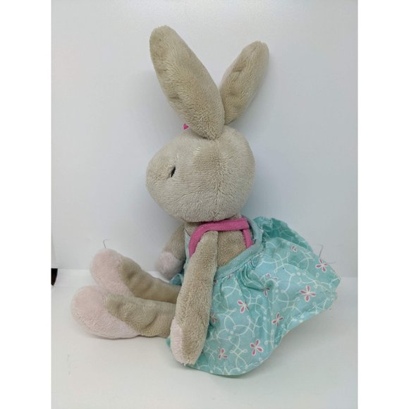 Douglas Bonnie Taupe Bunny 13" Stuffed Animal Plush - Picture 2 of 5